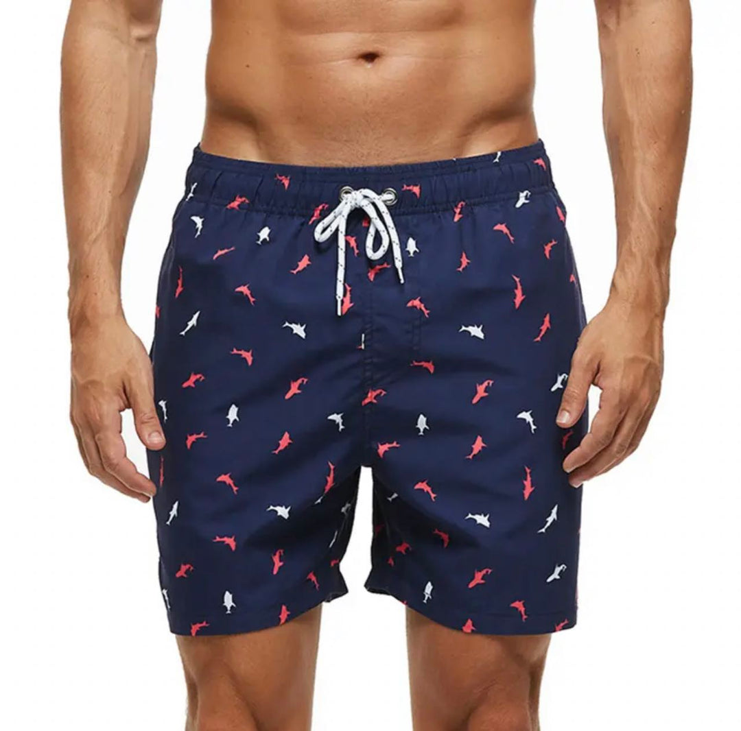 Men’s swim trunks with mesh liner
