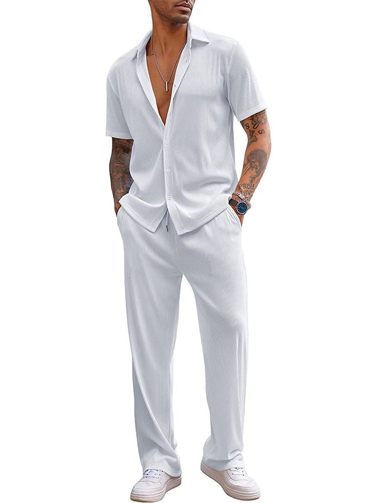 Cuban shirt & pants set