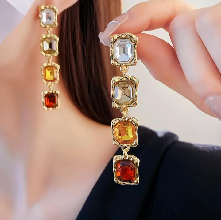 Crystal earrings
