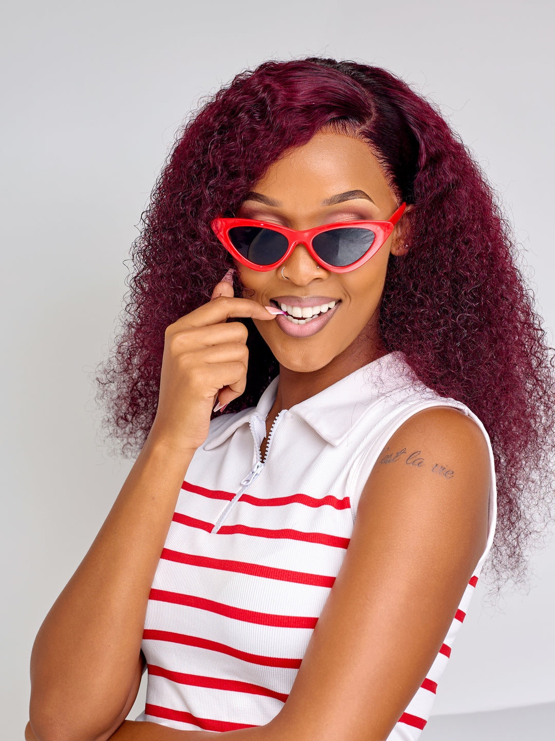 Chic cat eye sunglasses