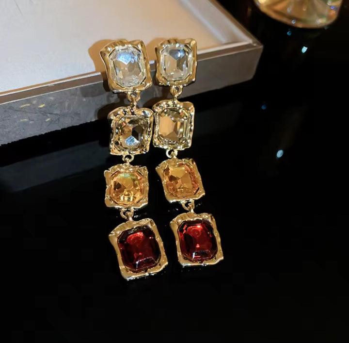 Crystal earrings