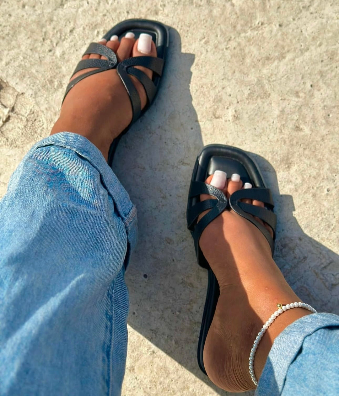 Slide sandals