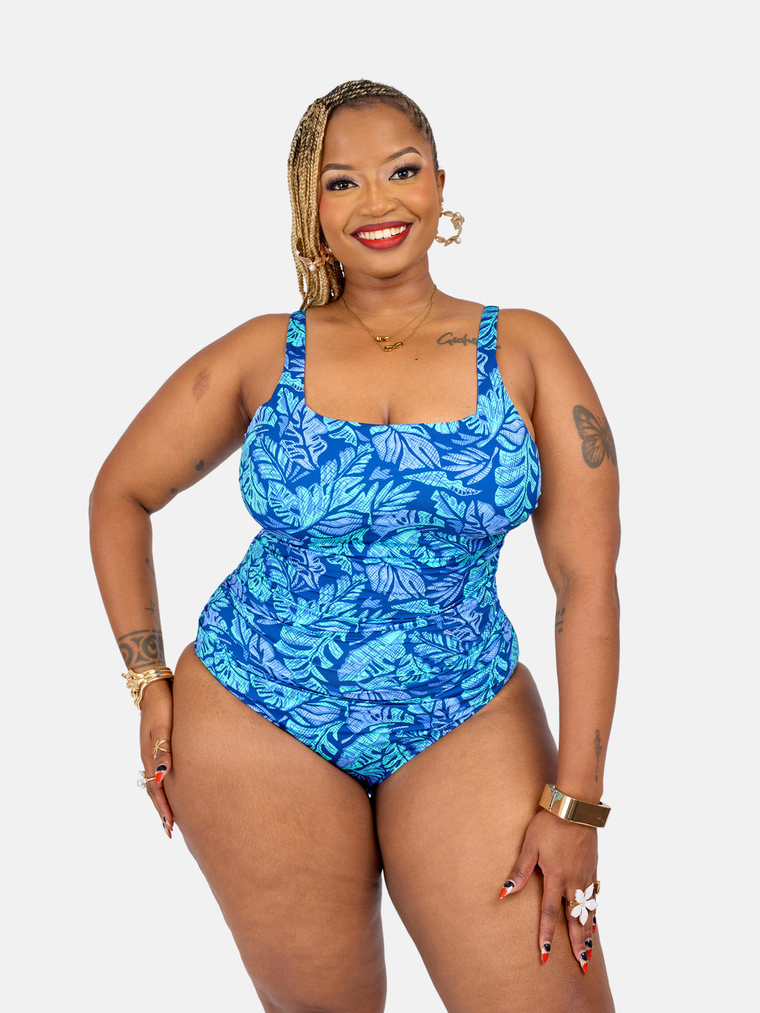 Printed one piece costume