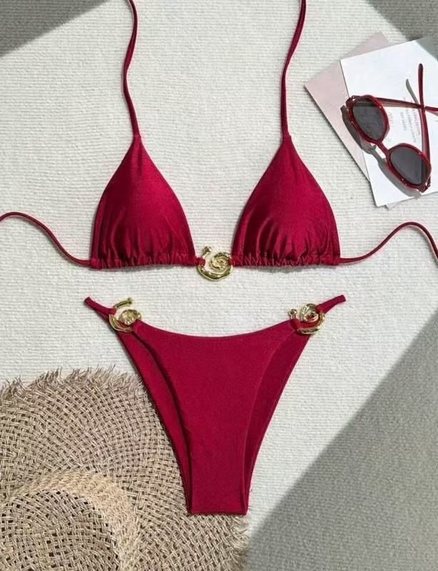 Twirl red bikini