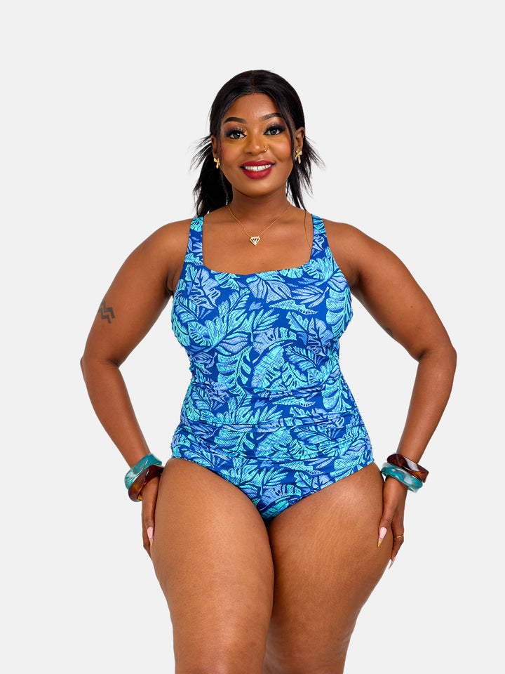 Printed one piece costume