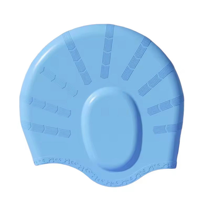 Stretch Swim Silicon Cap – Comfortable, High Elasticity, Ears Protection, Large Silicone Swim Cap
