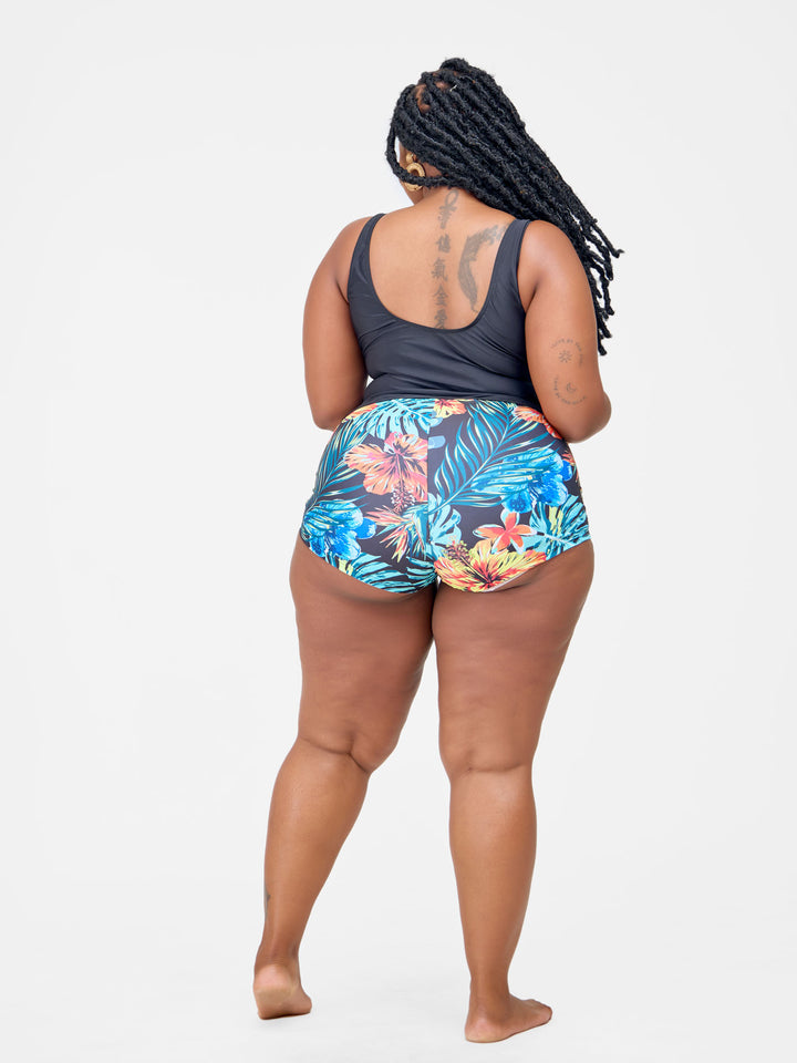 Plus sporty tankini set