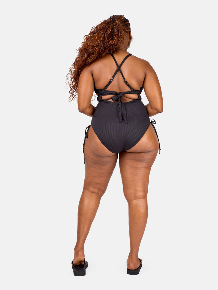 Twist cut-out monokini