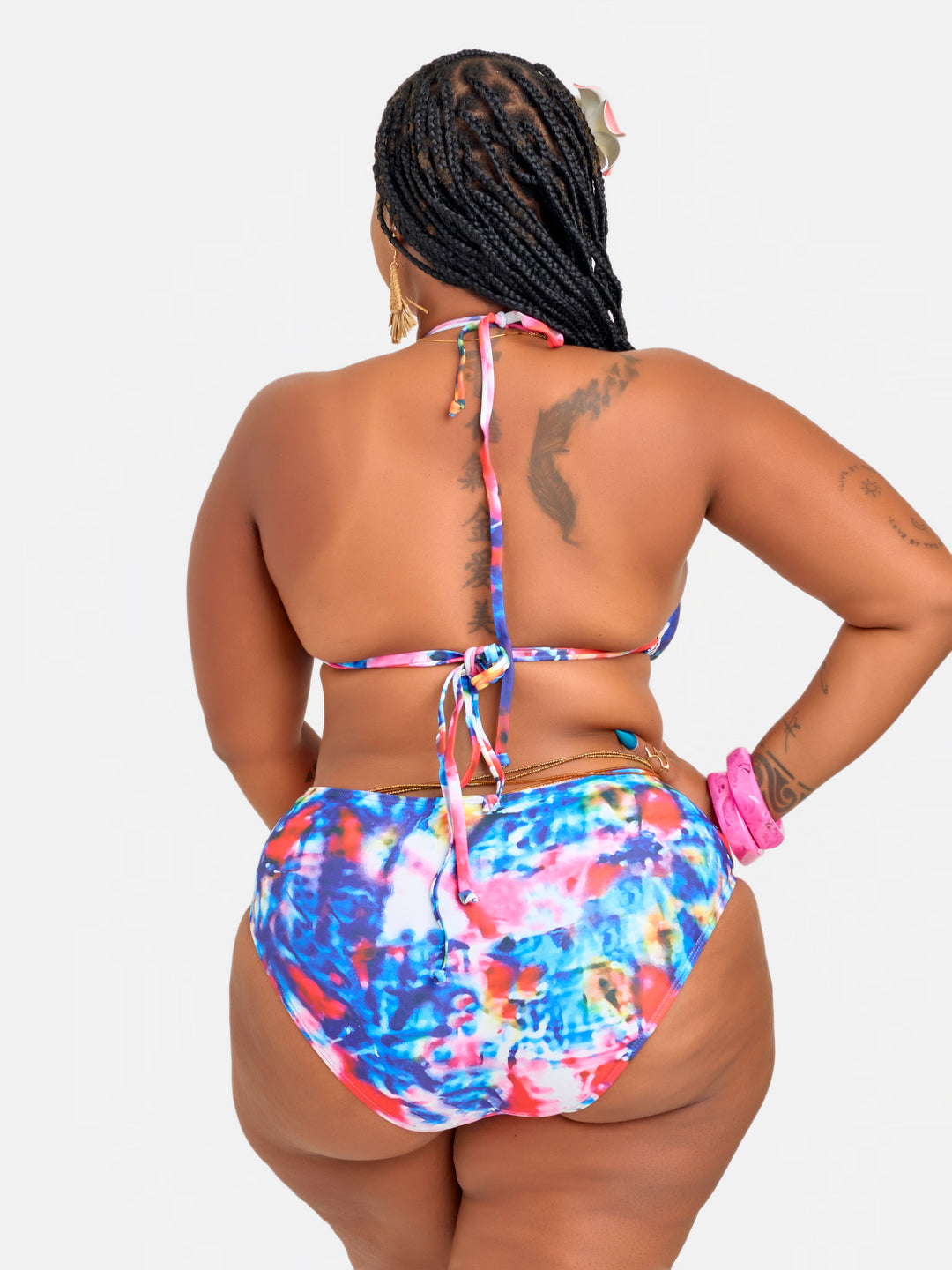 Plus size flattering bikini
