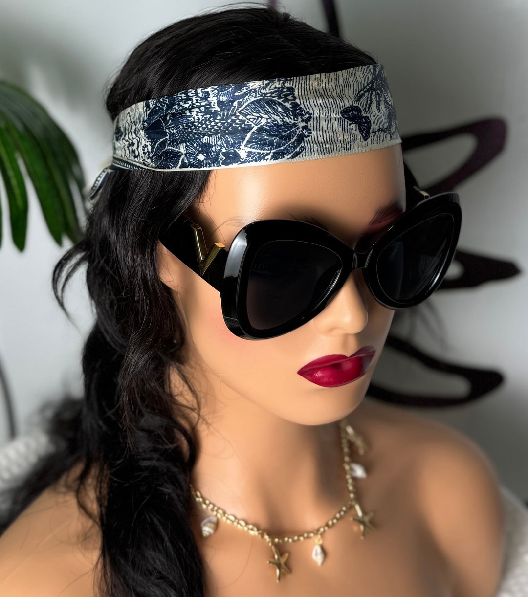 Big Frame cat-eye sunglasses