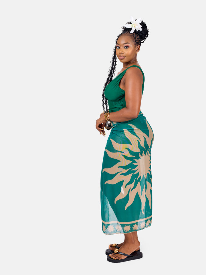 Classy one piece with sarong