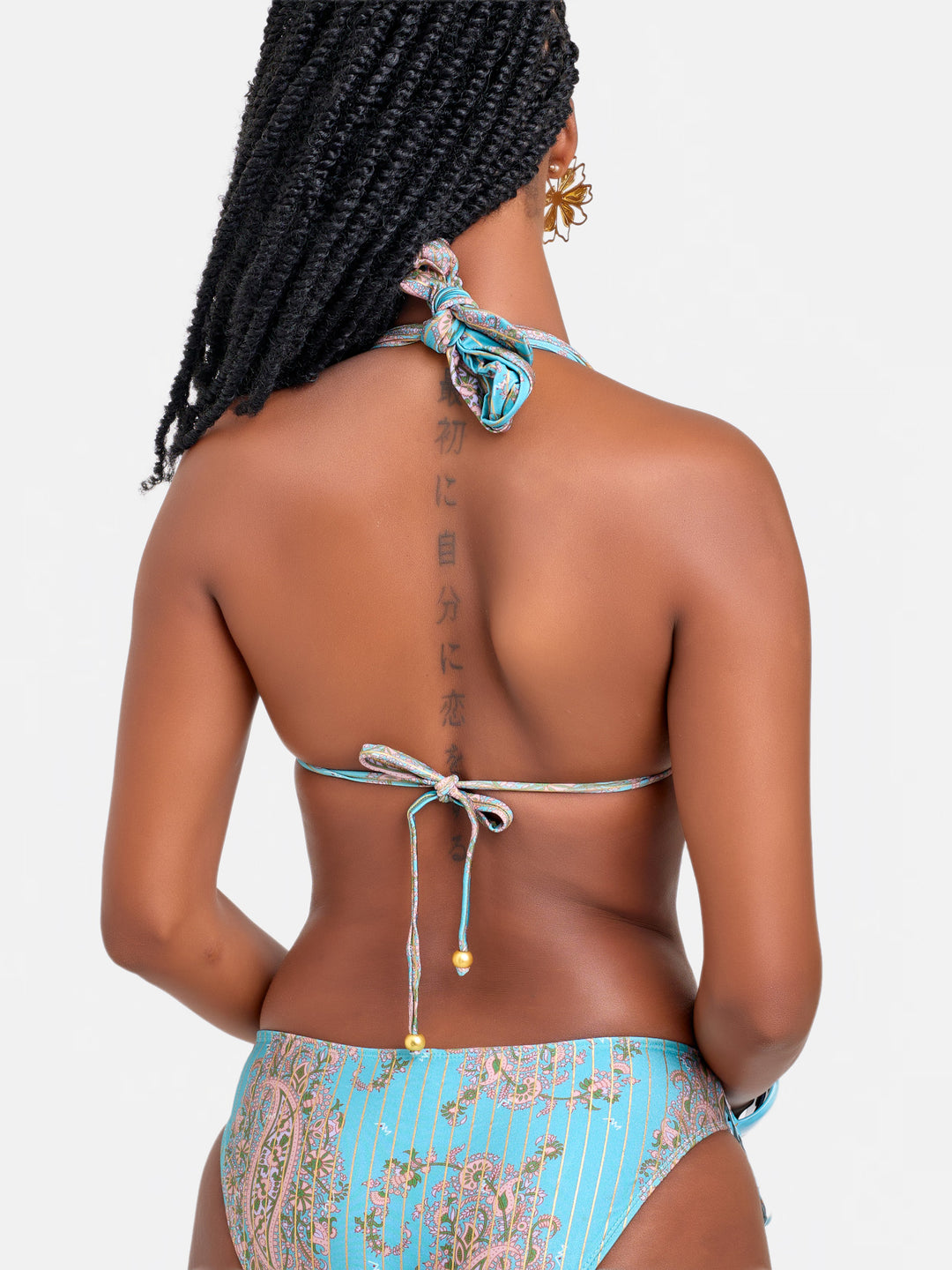 Vintage tassel sexy one piece