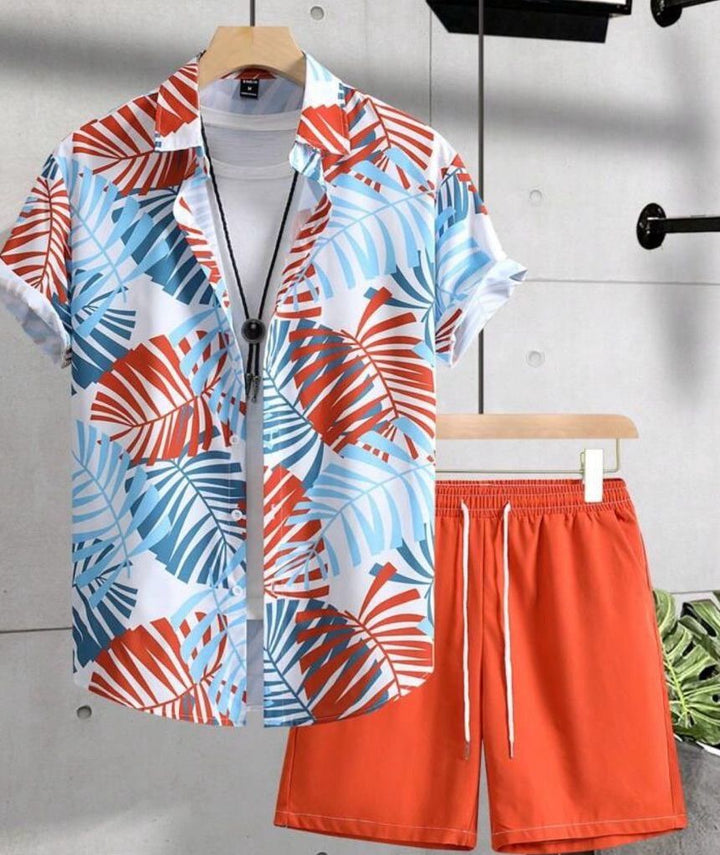 Orange palm men’s set