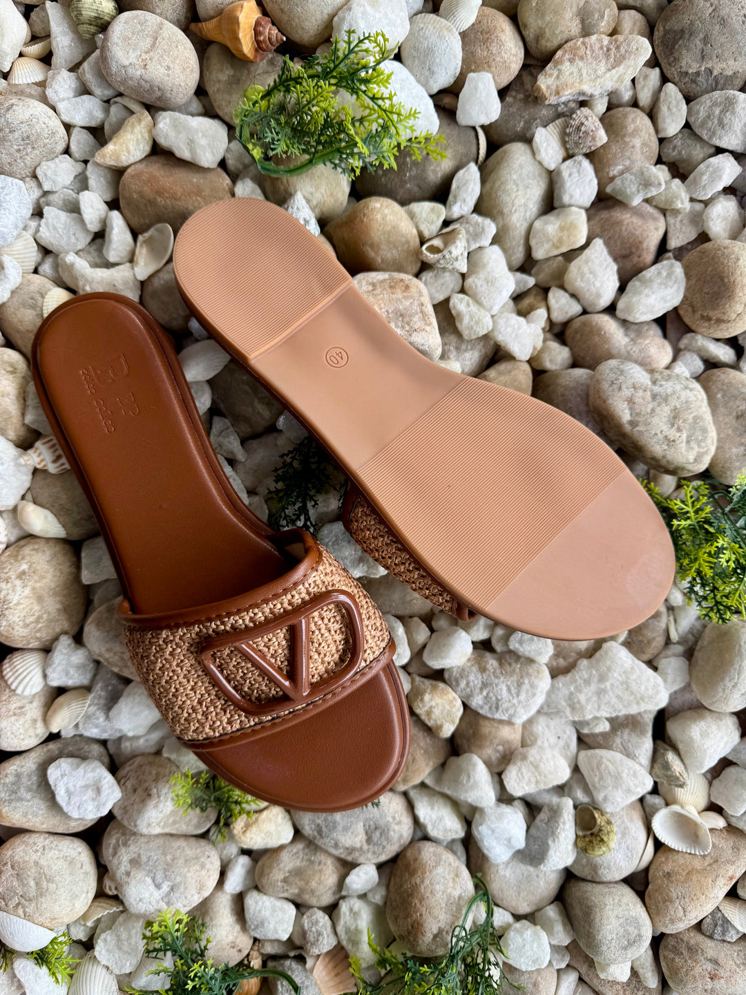Slip-on sandals for women