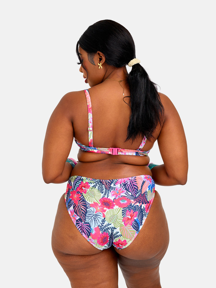 Floral printed  bikini