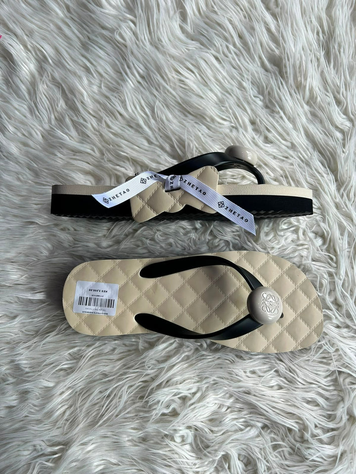Summer wedge brand sandals