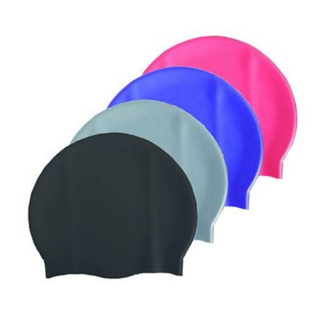 Extra large unisex silicon swim caps