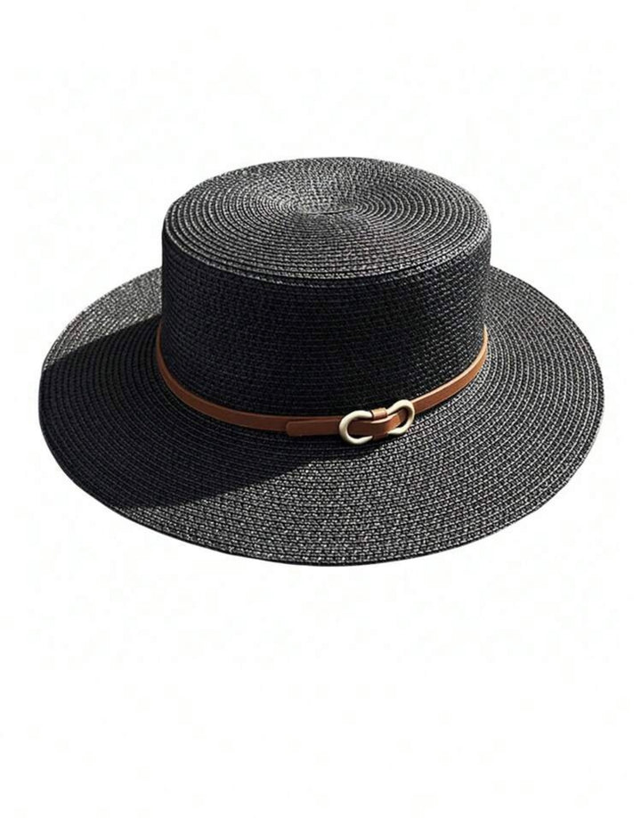 Belted french style fedora