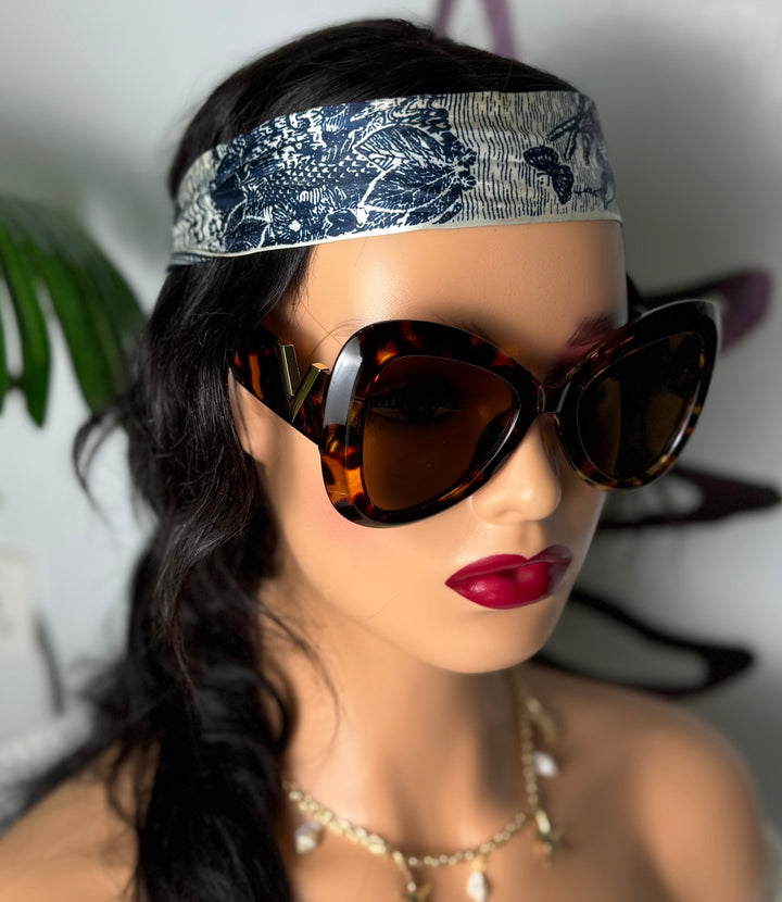 Big Frame cat-eye sunglasses