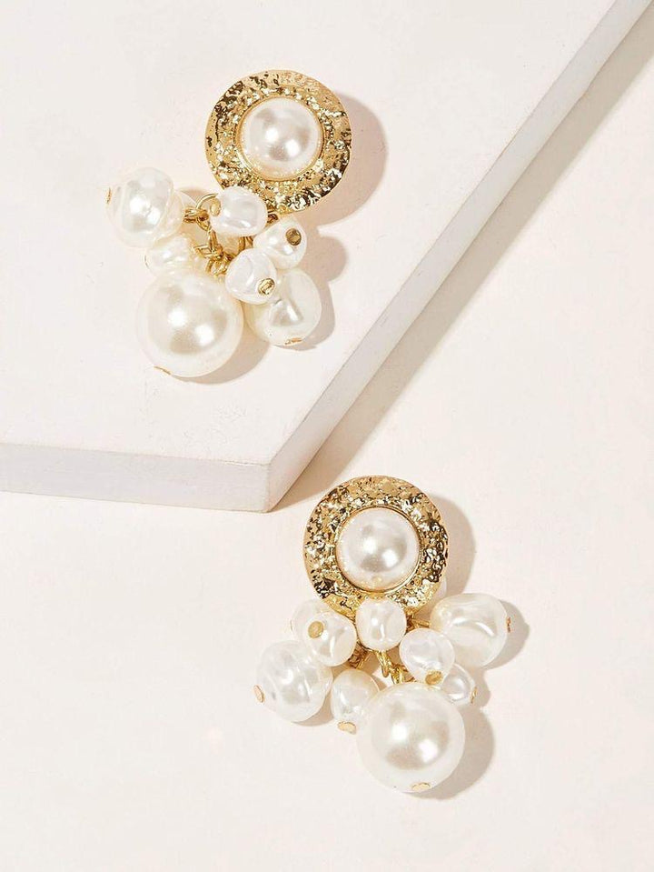 Pearl earrings