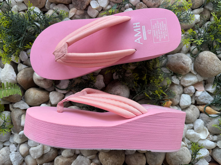 Wedge summer sandals