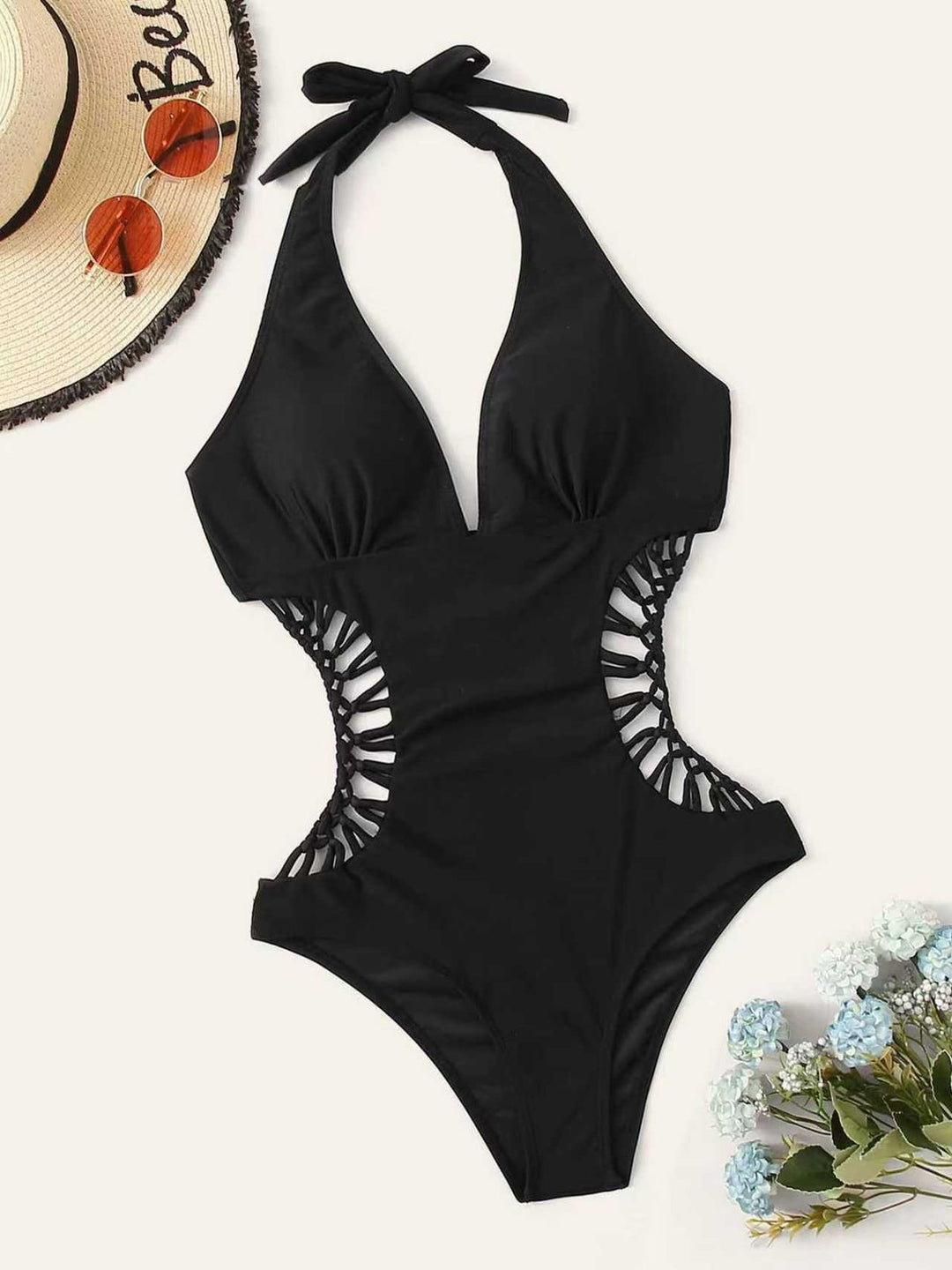 Sexy side cut monokini