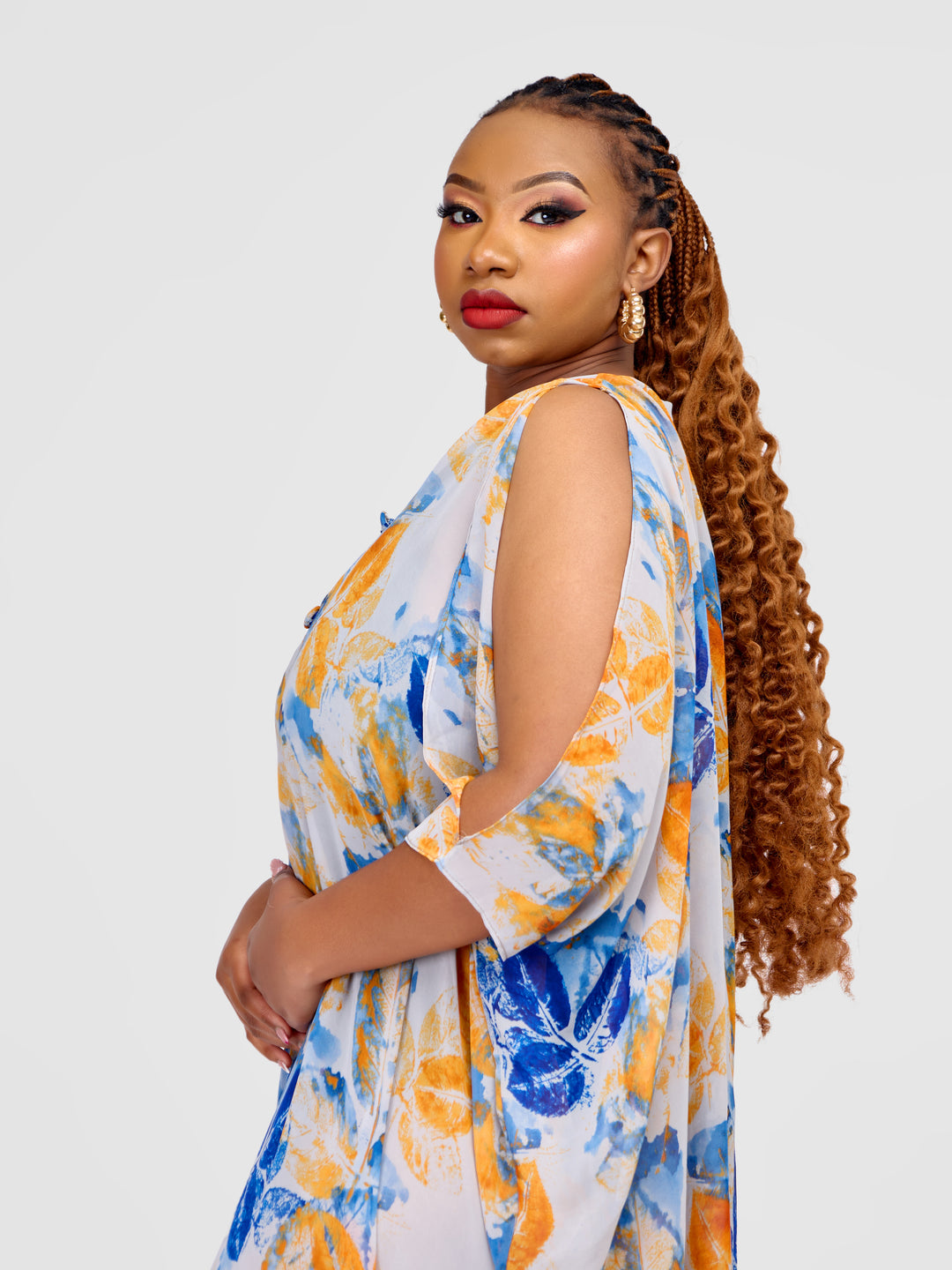 Button down kaftan