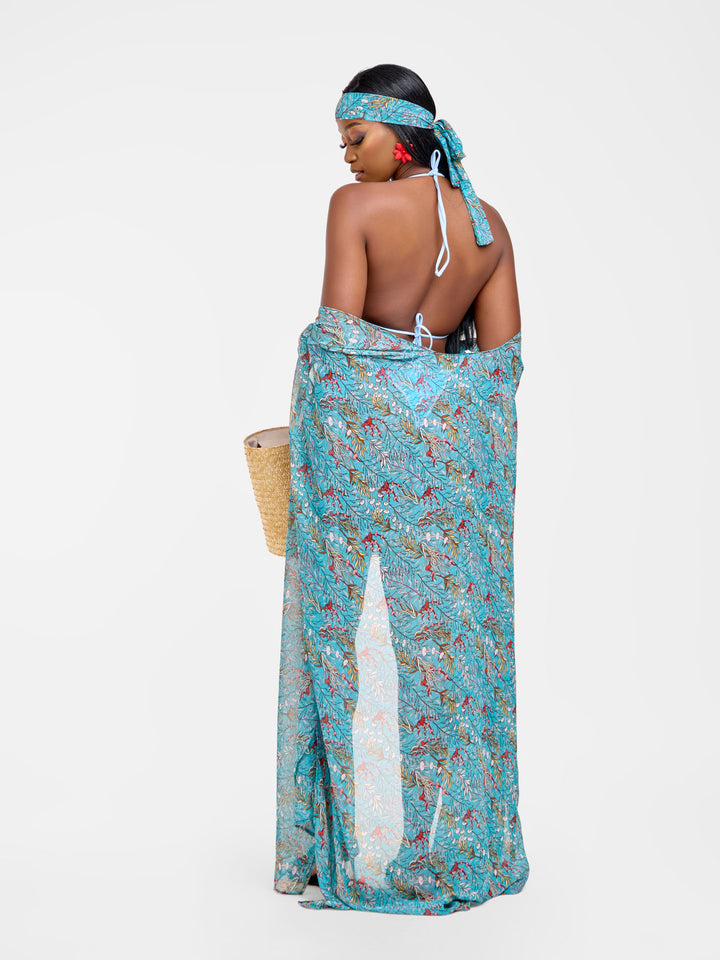 Light blue kimono
