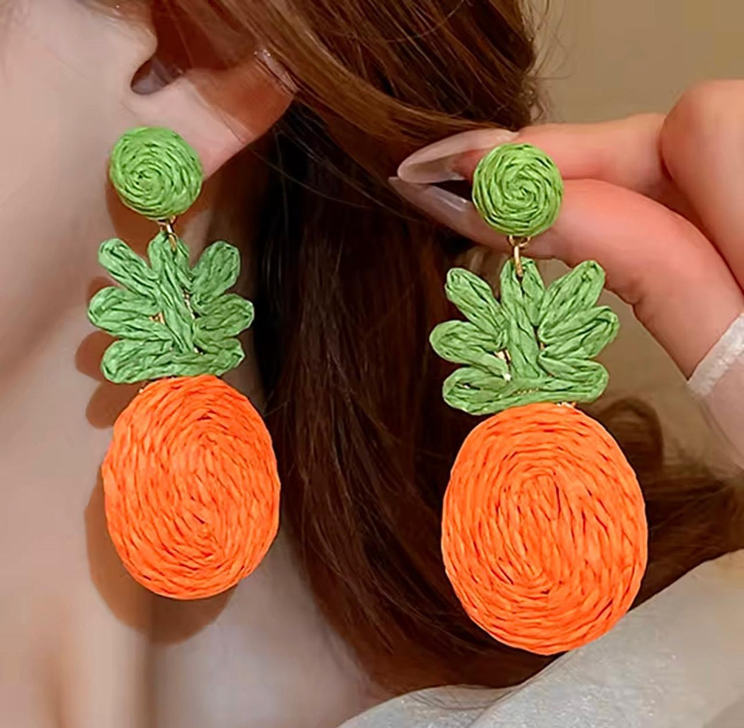 Pineapple earrings
