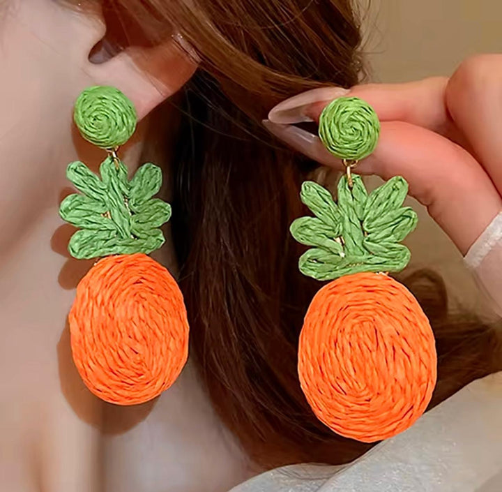 Pineapple earrings