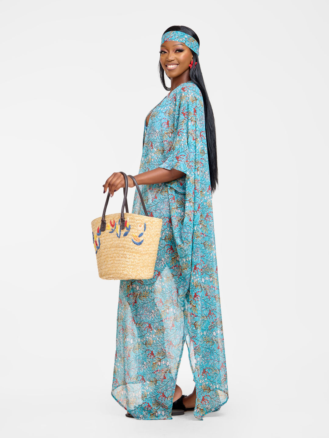 Light blue kimono