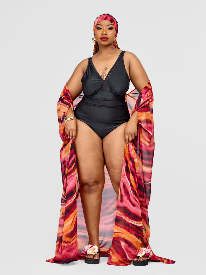 Multi kimono with belt