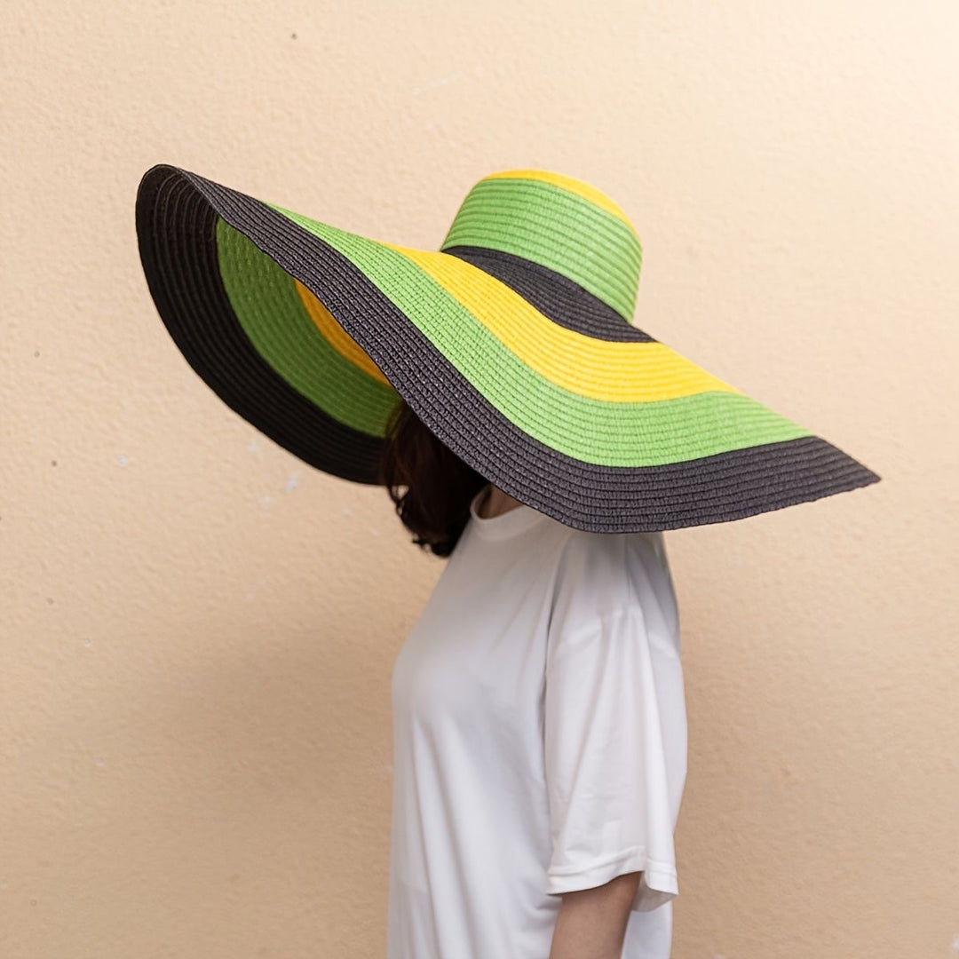 Oversized wide brim sunhat