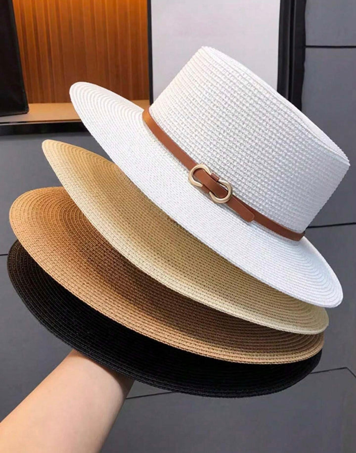 Belted french style fedora