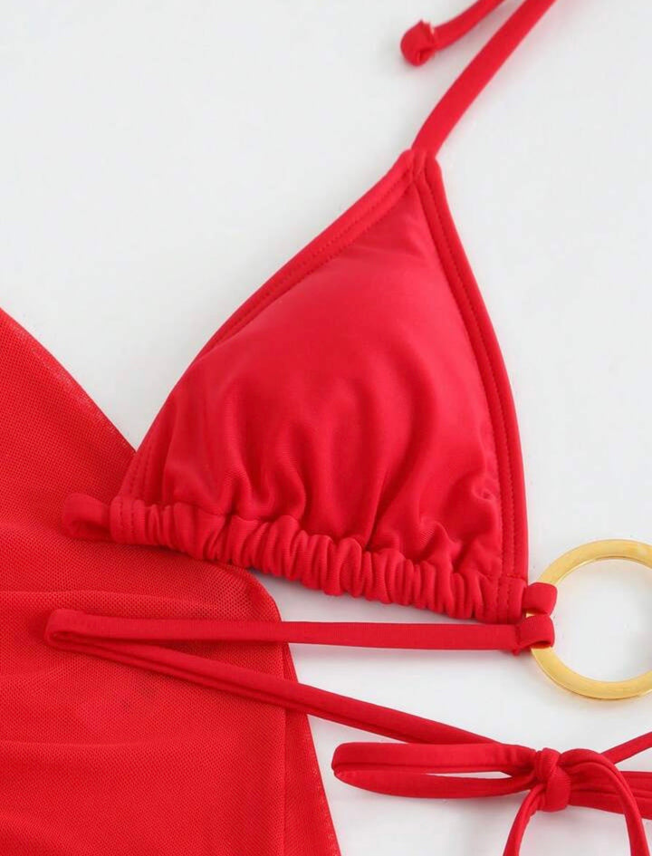 Sultry 3pc bikini swimwear set