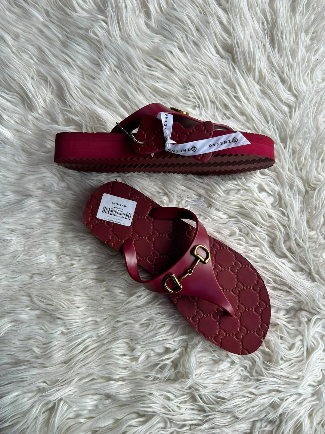 Summer wedge brand sandals
