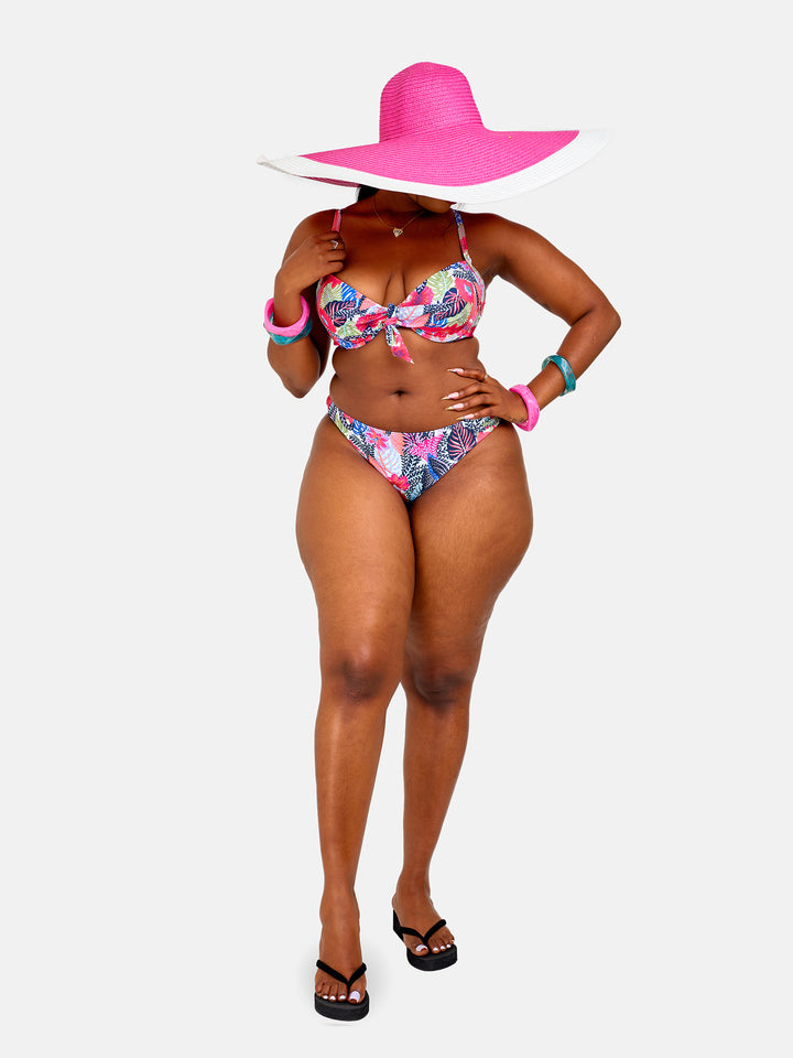 Floral printed  bikini