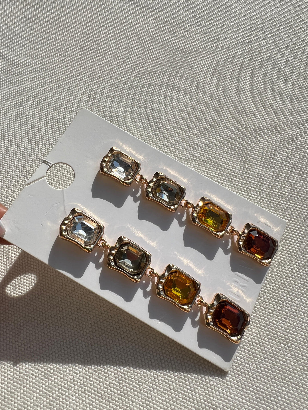 Crystal earrings