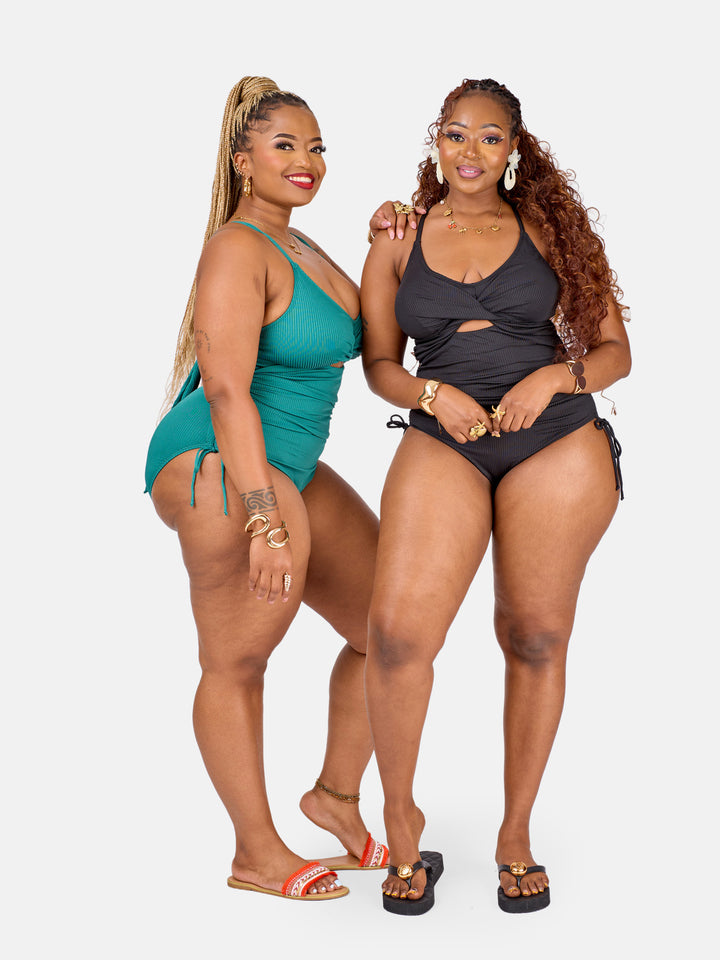Twist cut-out monokini
