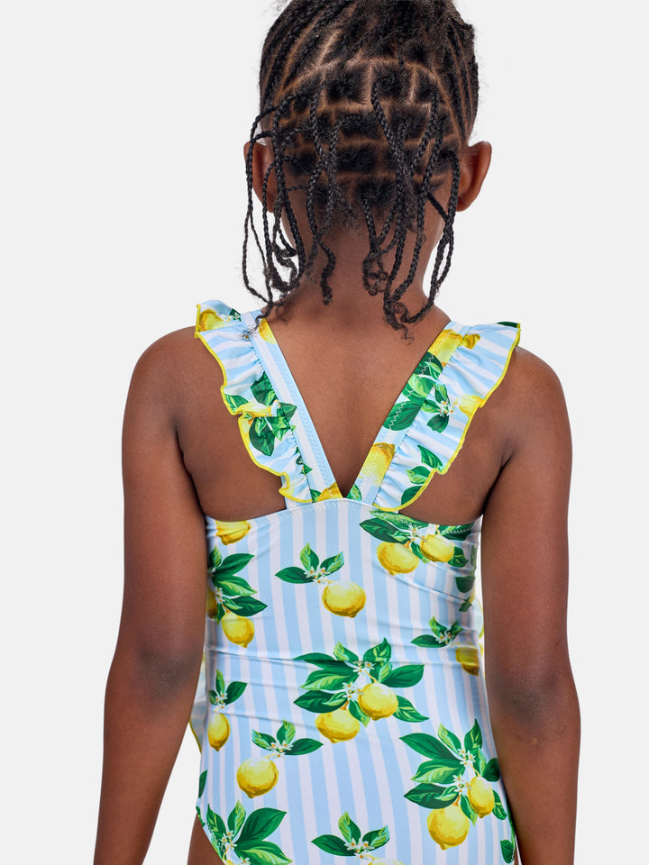 Lemon print one piece