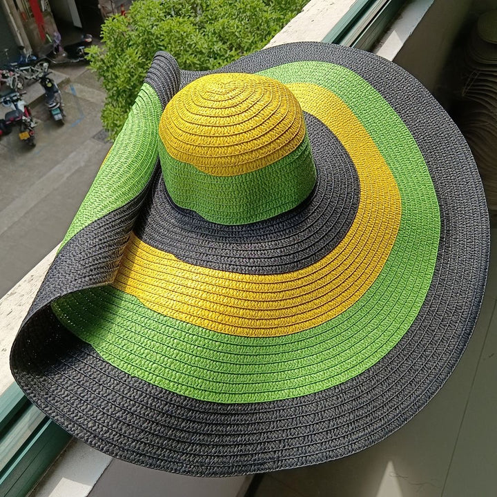 Oversized wide brim sunhat