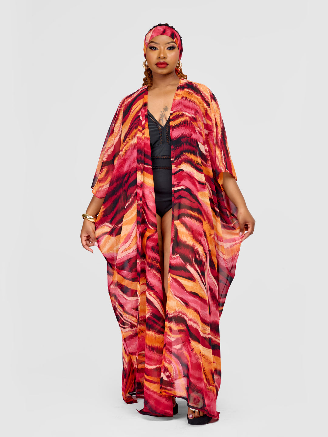 Multi kimono with belt
