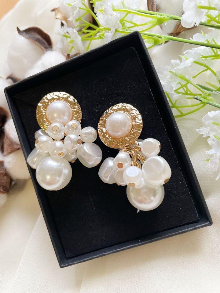 Pearl earrings