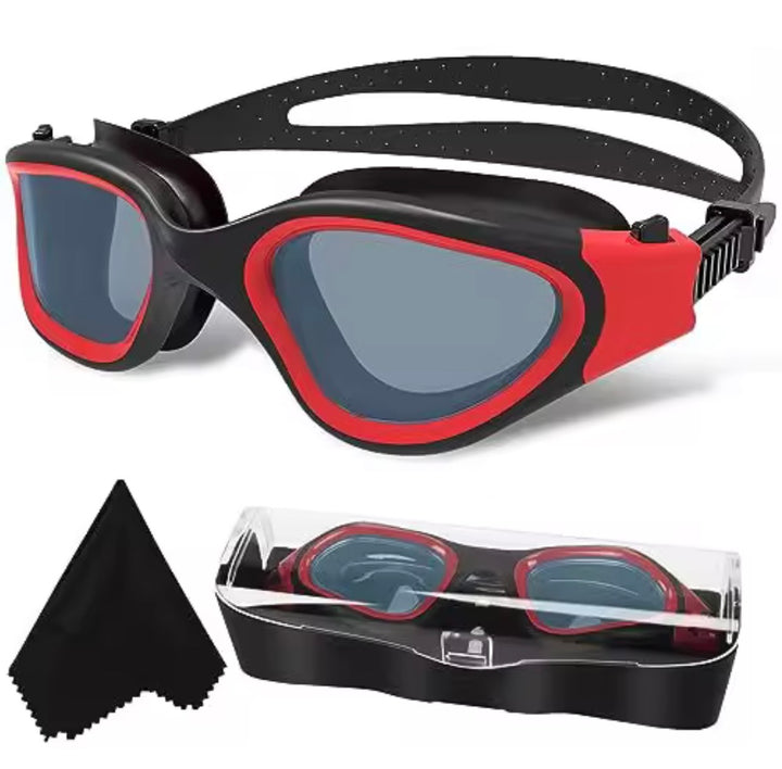 Anti-fog adjustable swim goggles