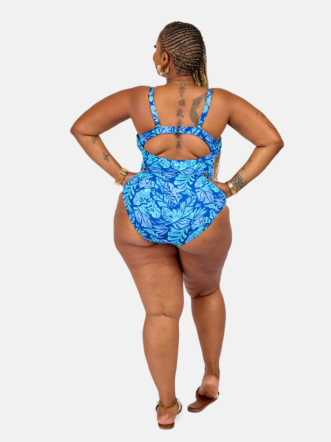 Printed one piece costume