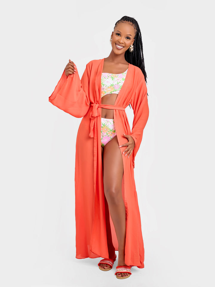Orange kimono