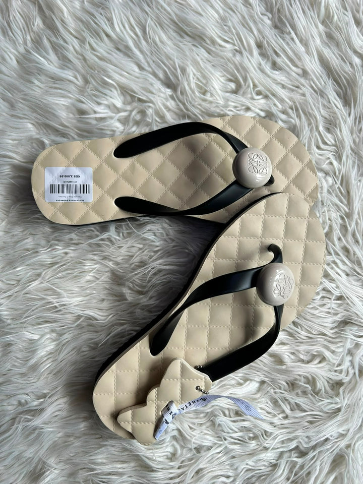 Summer wedge brand sandals