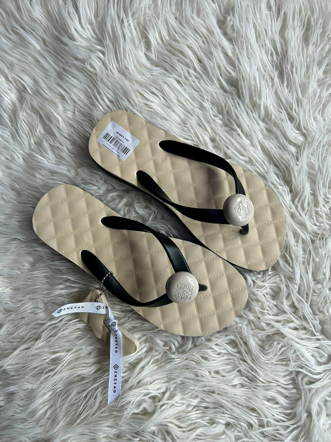 Summer wedge brand sandals