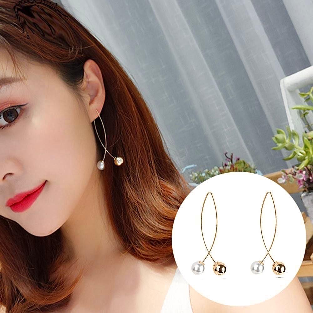 Pearl earrings