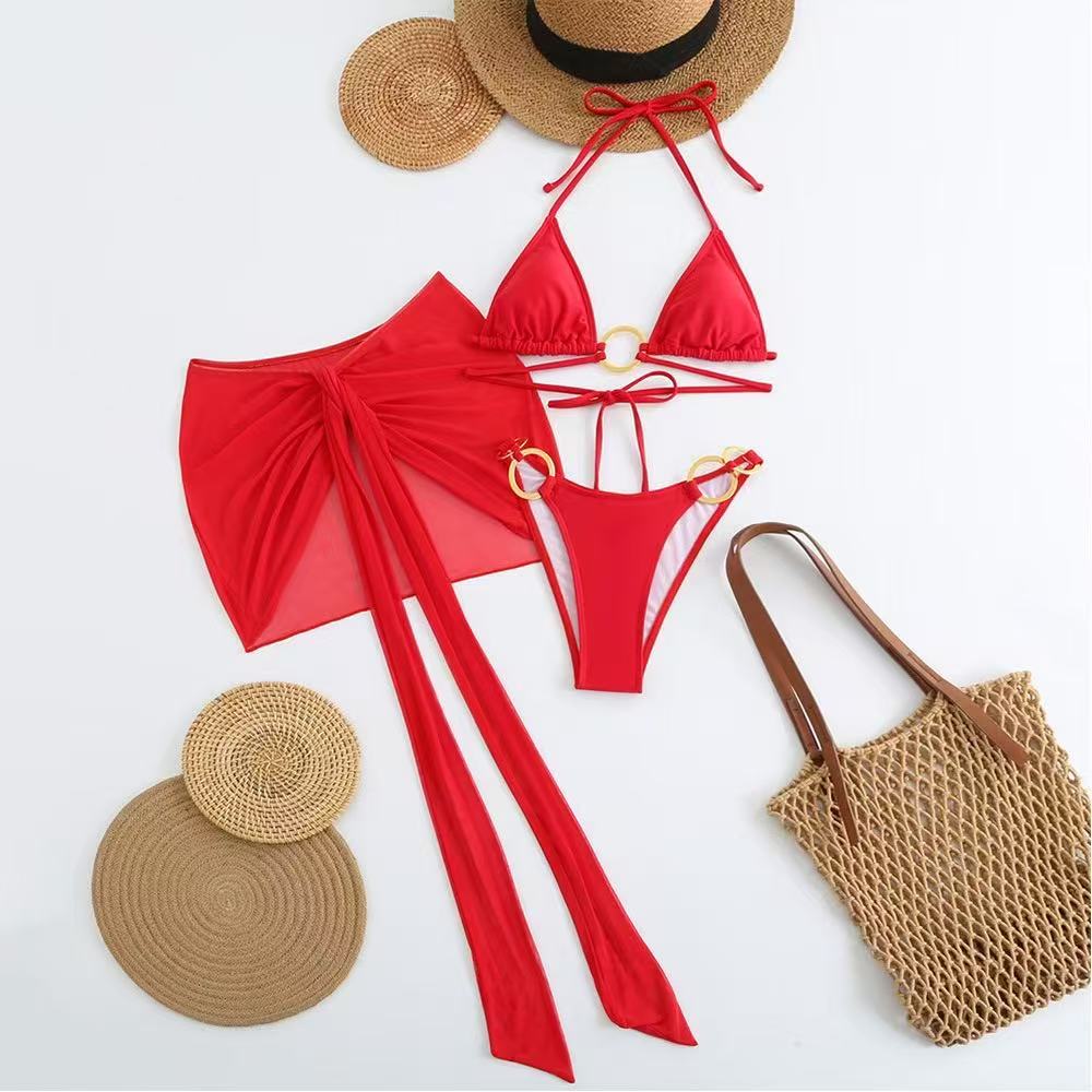 Sultry 3pc bikini swimwear set